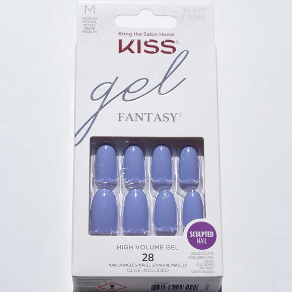 KISS Gel Fantasy Medium Length Nails - Keep it Simple - Picture 3 of 6